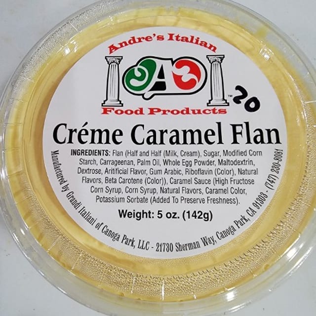 Andre's Flan.