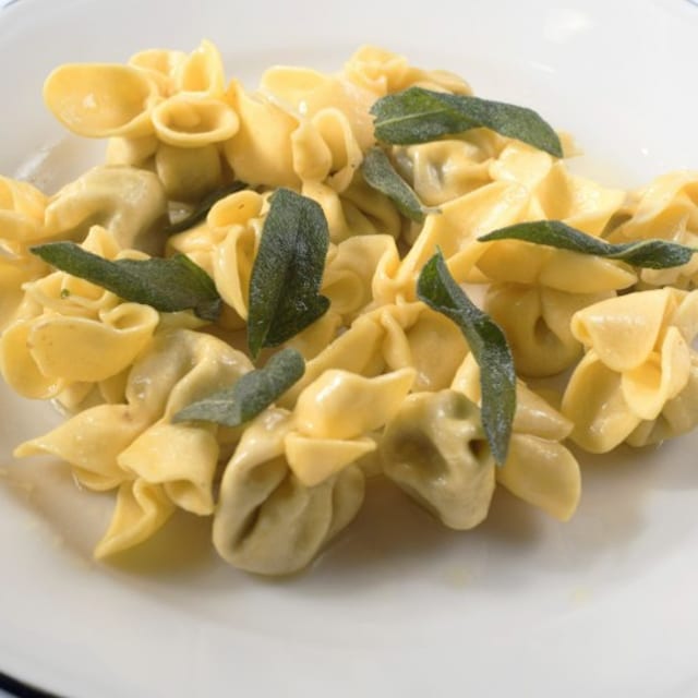 Mushroom & Cheese Sacchetti.