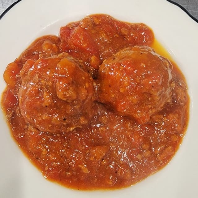 Meatball with Sauce.
