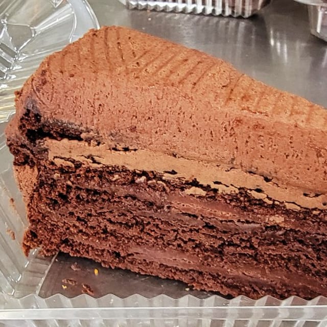 Chocolate Mousse Cake.